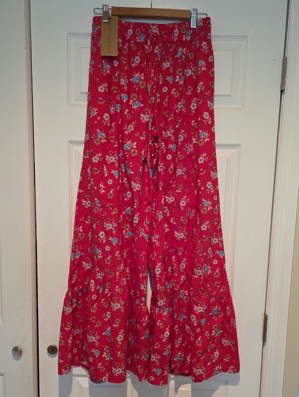 Billy T Retro Rose Pants Size Sm